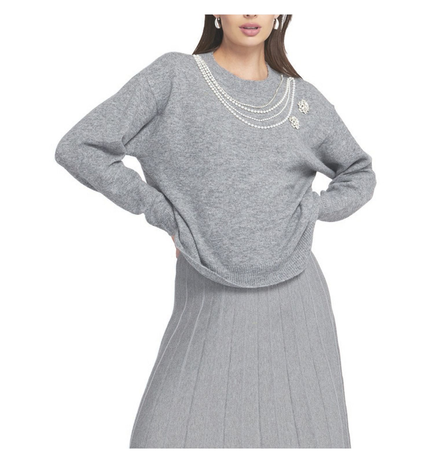 Women's Embellished Sweater Pullover