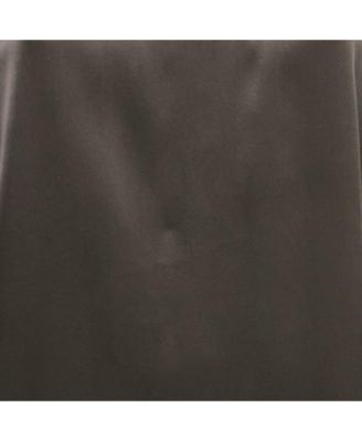 Women's Black Silk Satin Tank Top