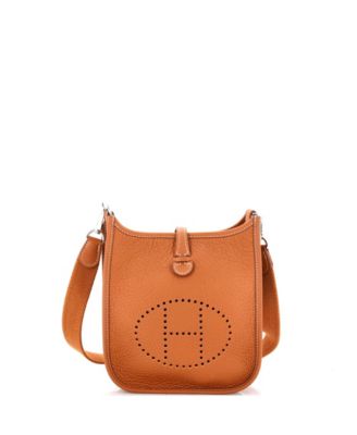 Pre-Owned HERMES TPM Evelyne Bag Gen III Clemence