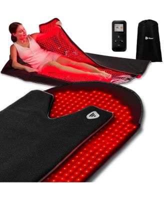 Infrared Red Light Therapy Body Wrap - Pain Relief & Recovery Mat with 3 Modes, 660nm & 850nm Red Light Therapy
