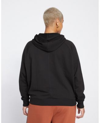 Plus Size French Terry Pullover Hoodie