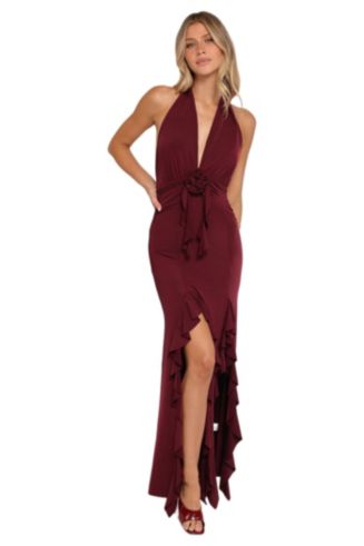 Petal and Pup Women's Leowna Halterneck Maxi Dress