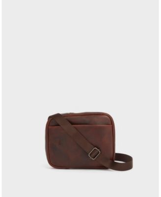 The Carter Small Leather 2 Way Messenger Bag