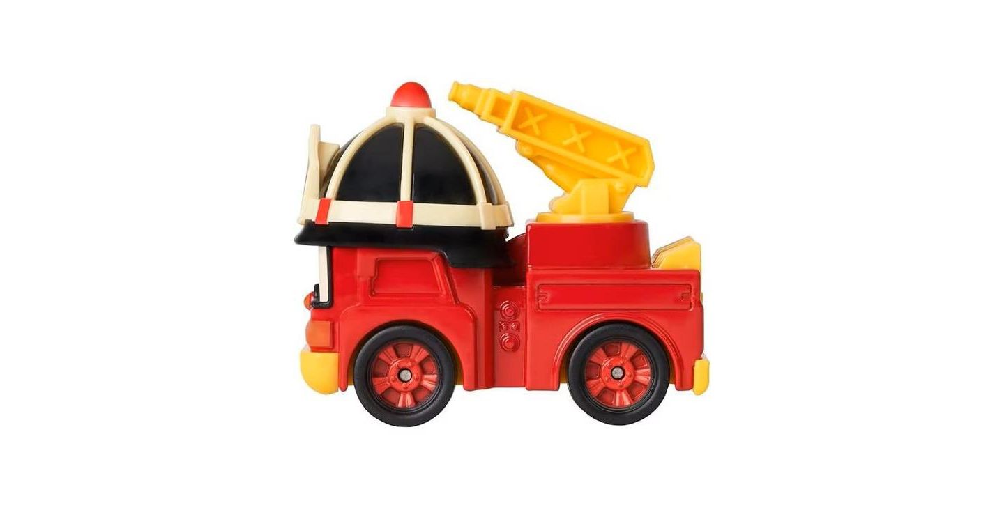 Детская игрушка Robocar Poli Roy Die-Cast Smooth-Rolling Fire Truck — фото 4