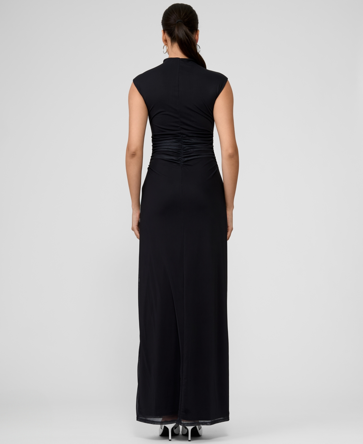 Rachel Rachel Roy Women's Nina Mock-Neck Mesh Dress