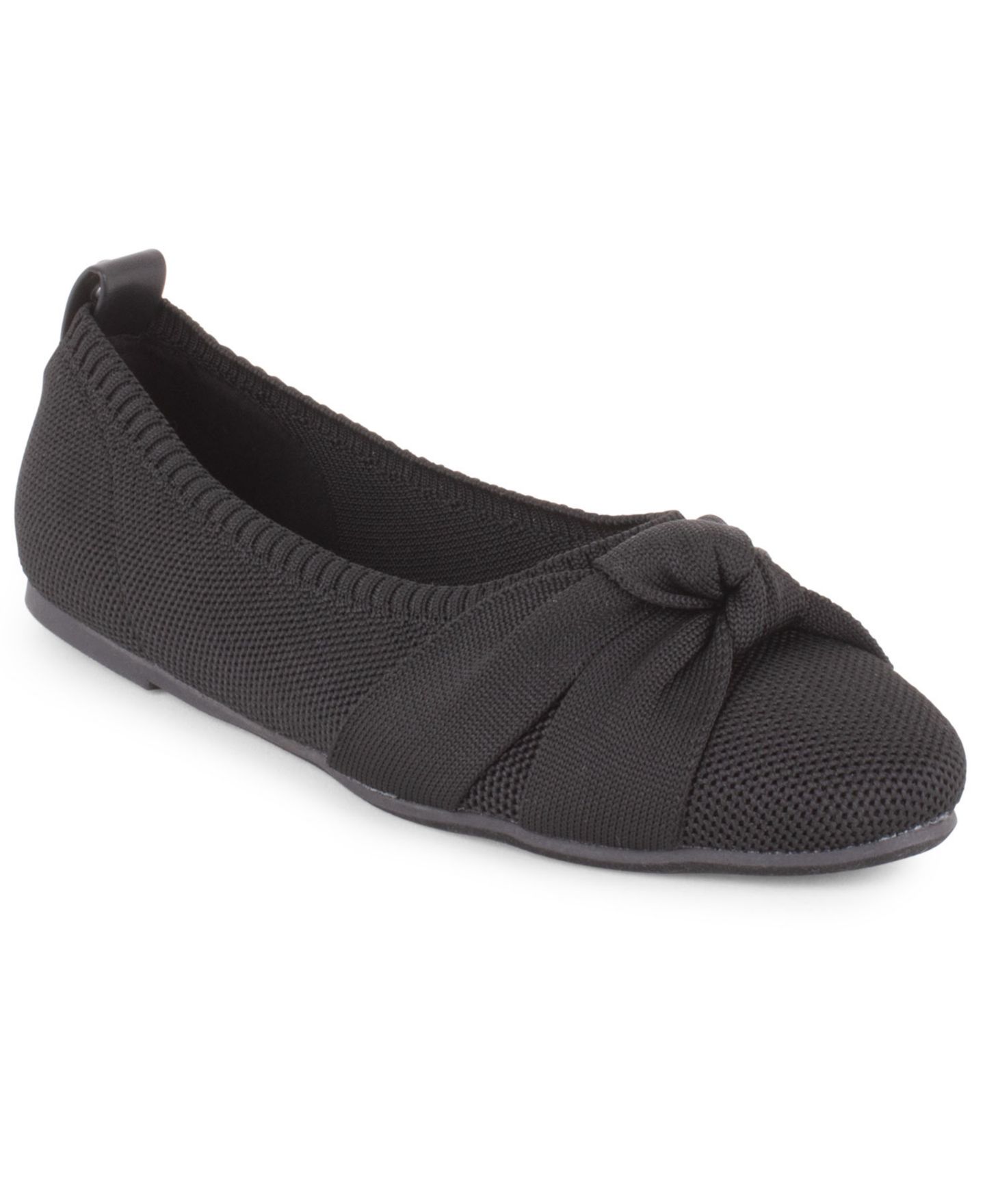 Женские балетки Tahari Bordeaux Slip-On Ballet Flats, цвет: Чёрный — фото 1