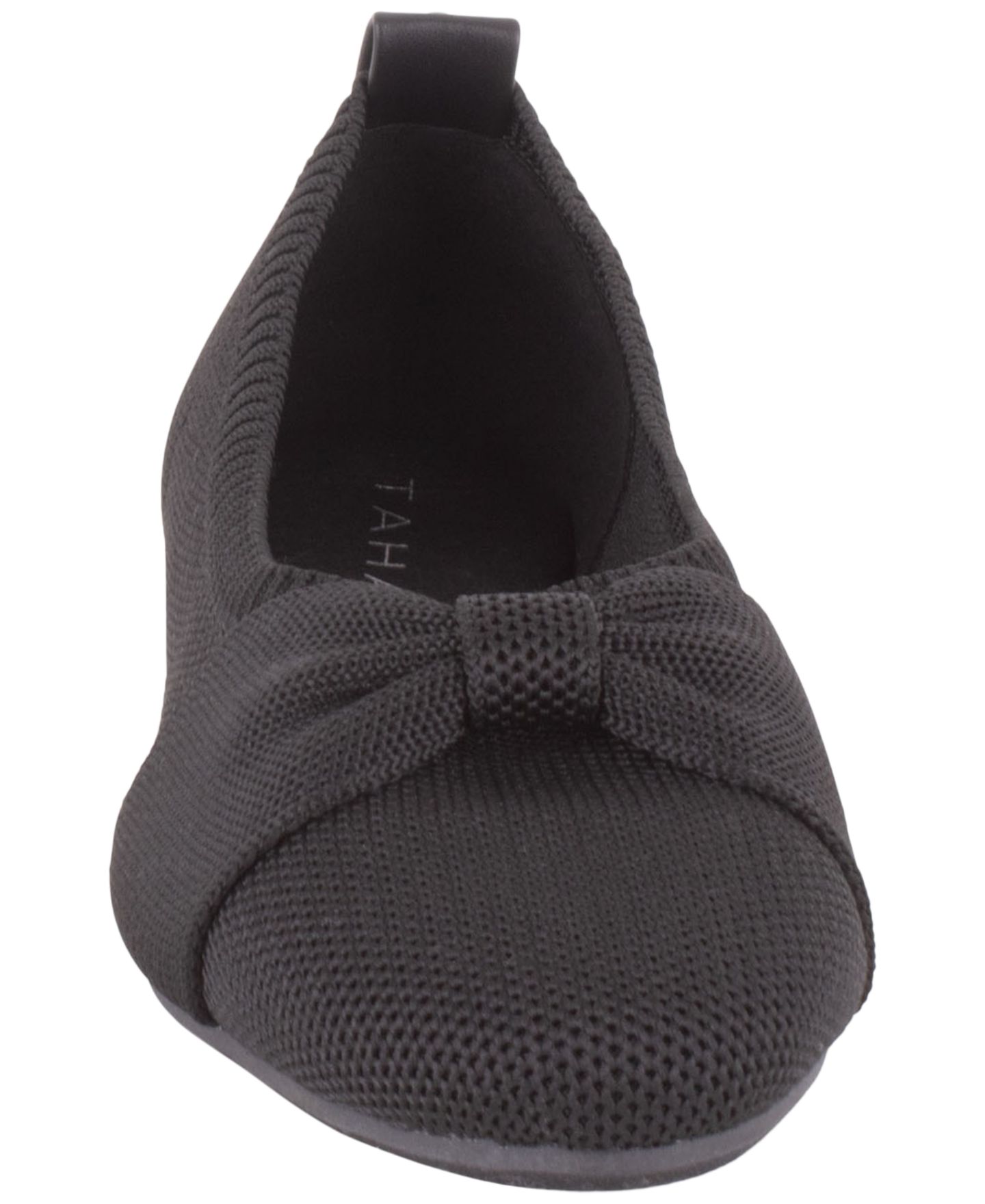Женские балетки Tahari Manchester Slip-On Ballet Flats, цвет: Чёрный — фото 6
