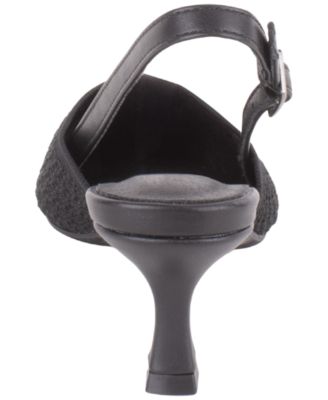 Women's Palermo Slingback Buckle Pumps