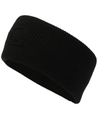 Women's Embossed C Knit Headband