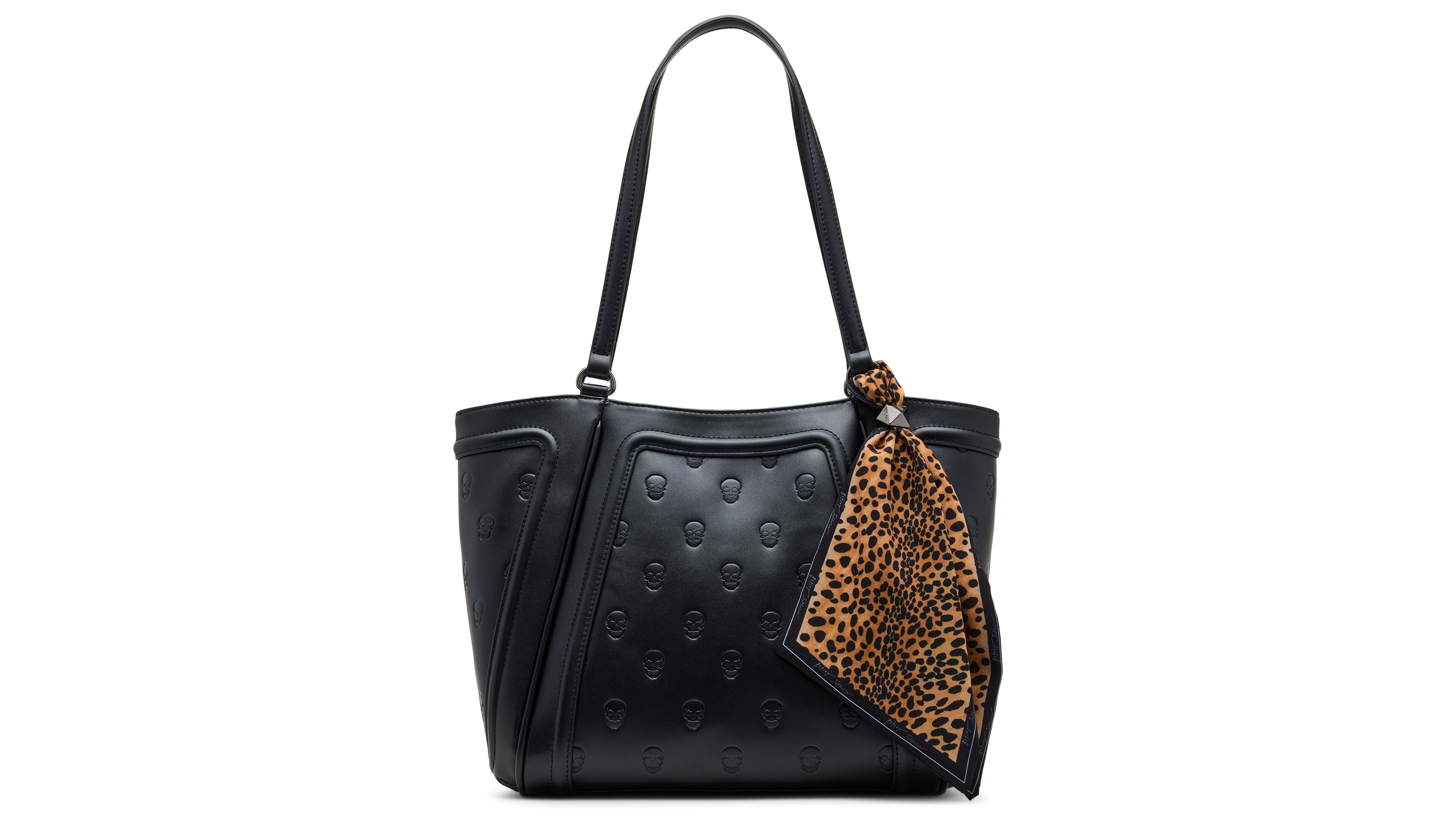 Betsey Johnson Leopard Embroidered Patch Tote