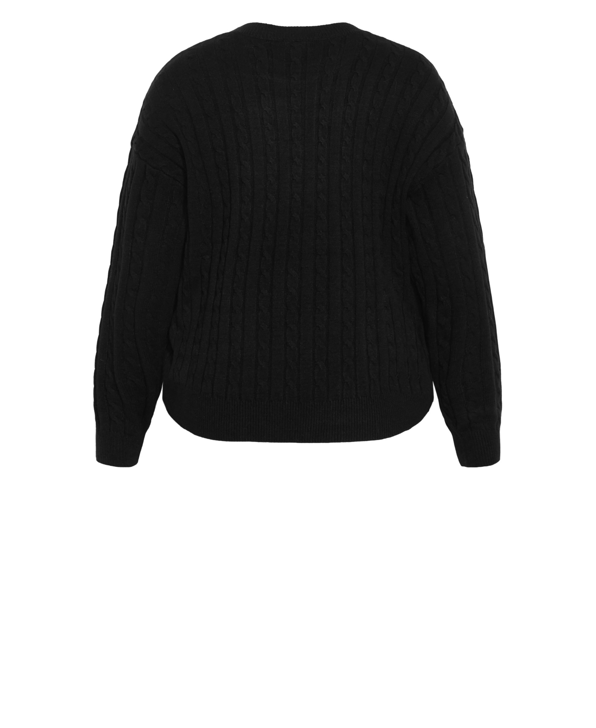 City Chic Women's Kenia Knit Sweater