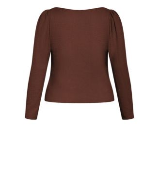 Plus Size Mysteria Top