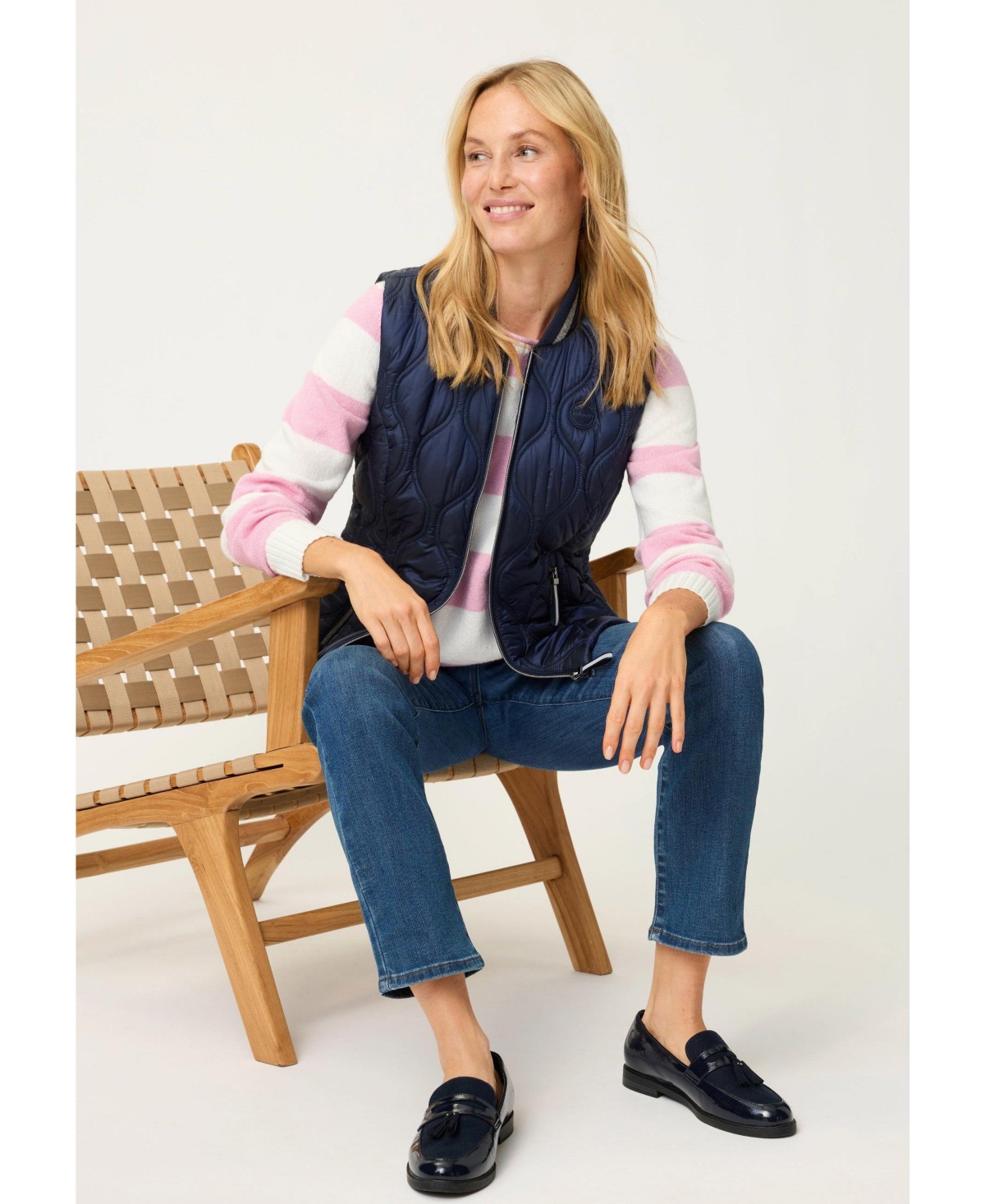 Olsen Women's Stripe Sweater