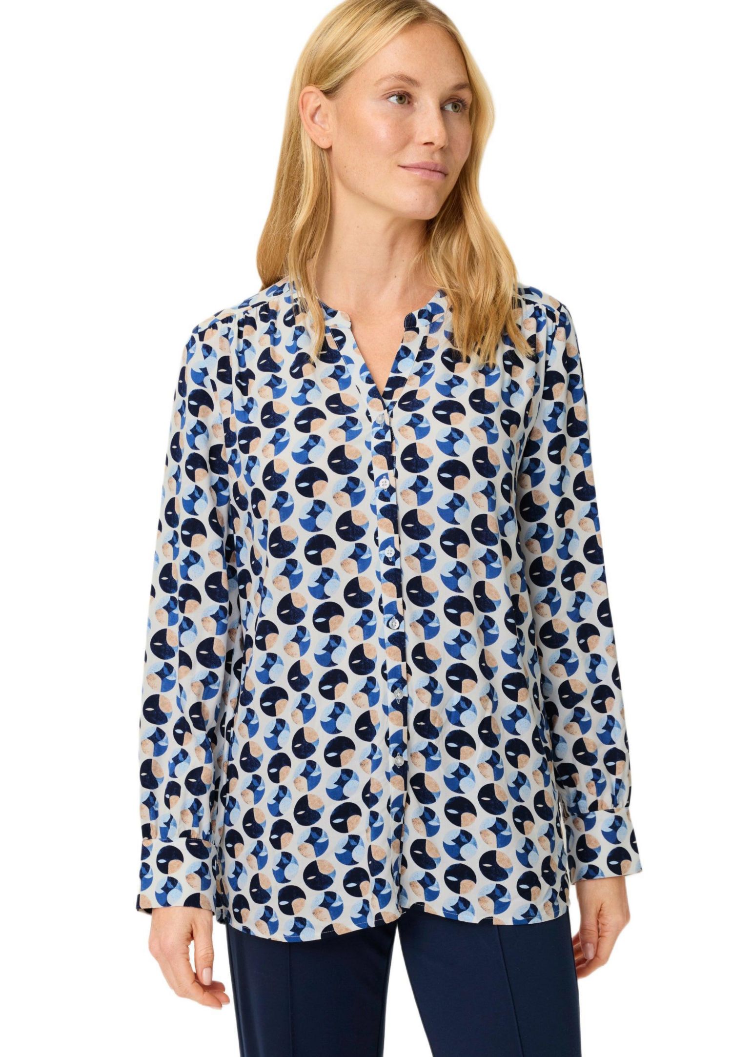 Women's Dotted Blouse