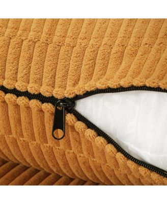  68.5" Corduroy Upholstered Indoor Chaise Lounge Chair