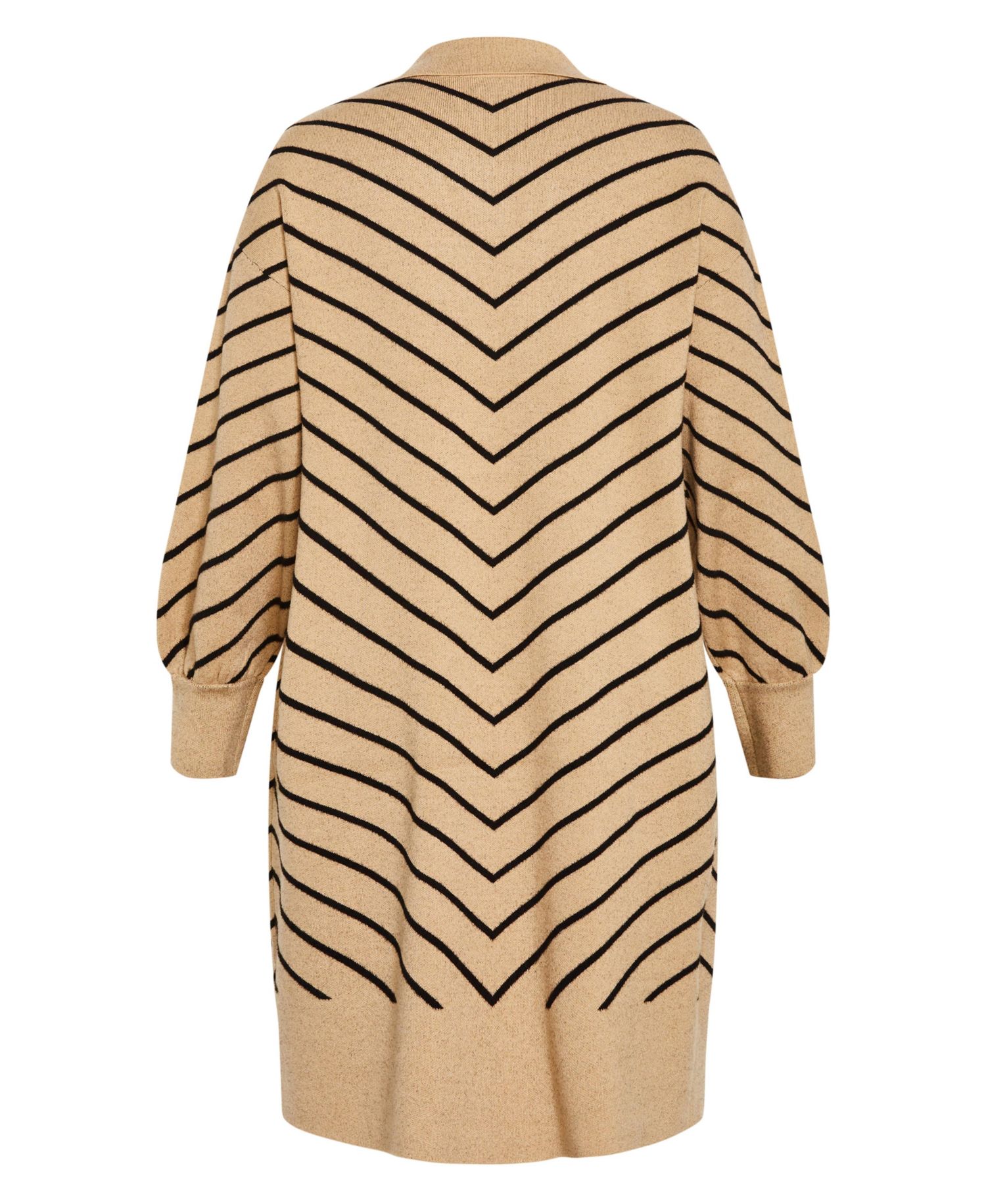 Plus Size Stripe Ivy Cardigan