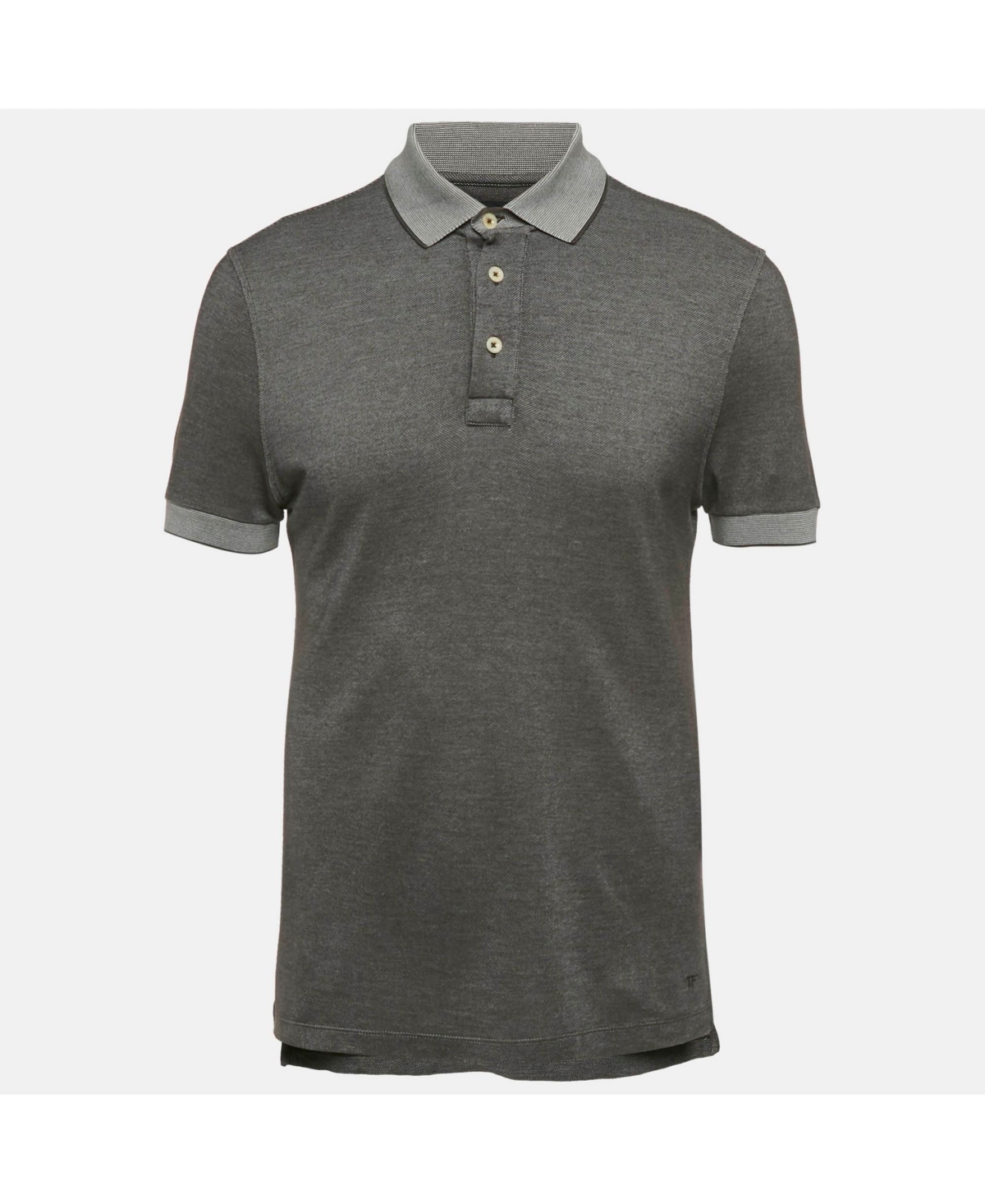 Pre-Owned Tom Ford Men's Cotton & Silk Pique Polo T-Shirt
