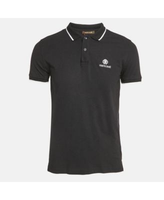 Men's Logo Embroidered Pique Polo T-Shirt