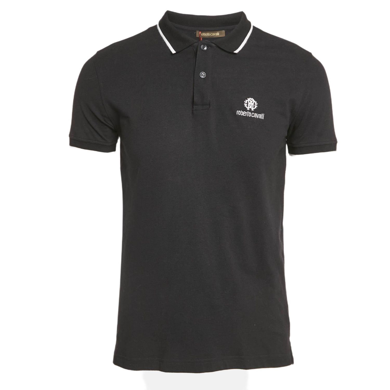 Men's Logo Embroidered Pique Polo T-Shirt
