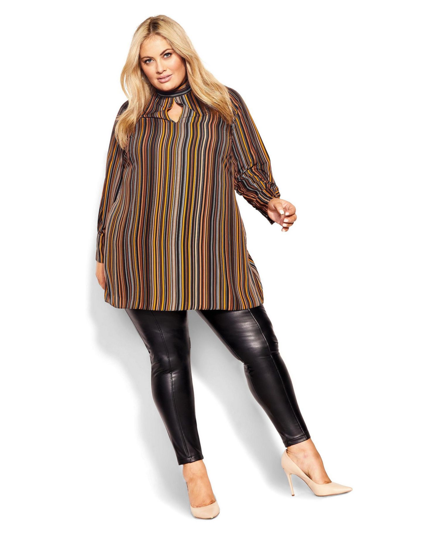 Plus Size Intrigue Tunic