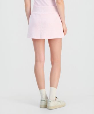 Juniors' Paisley-Print Drawstring Skort