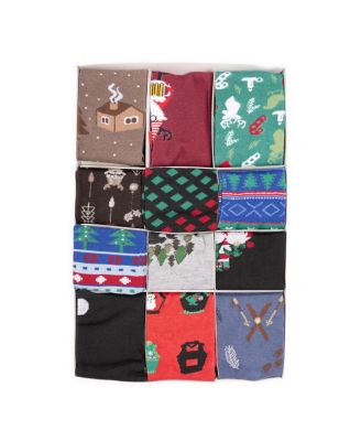 Men's 12 Days of Christmas Socks