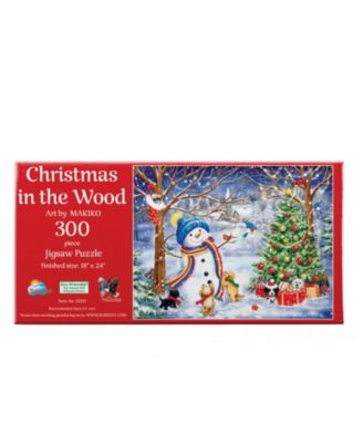 Christmas in the Wood 300 piece Jigsaw Puzzle for Adults  Christmas