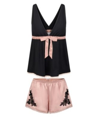 Women's Starsha Pajama Tank & Shorts Sleep Set