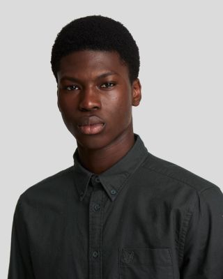 Men's Tonal Eagle Plain Oxford Shirt