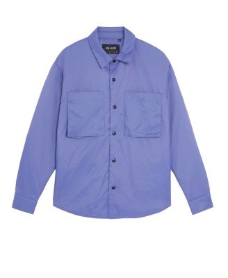 Men's Long Sleeve Collared Insulated Overshirt