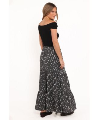 Women's Vincent Tier Maxi Skirt