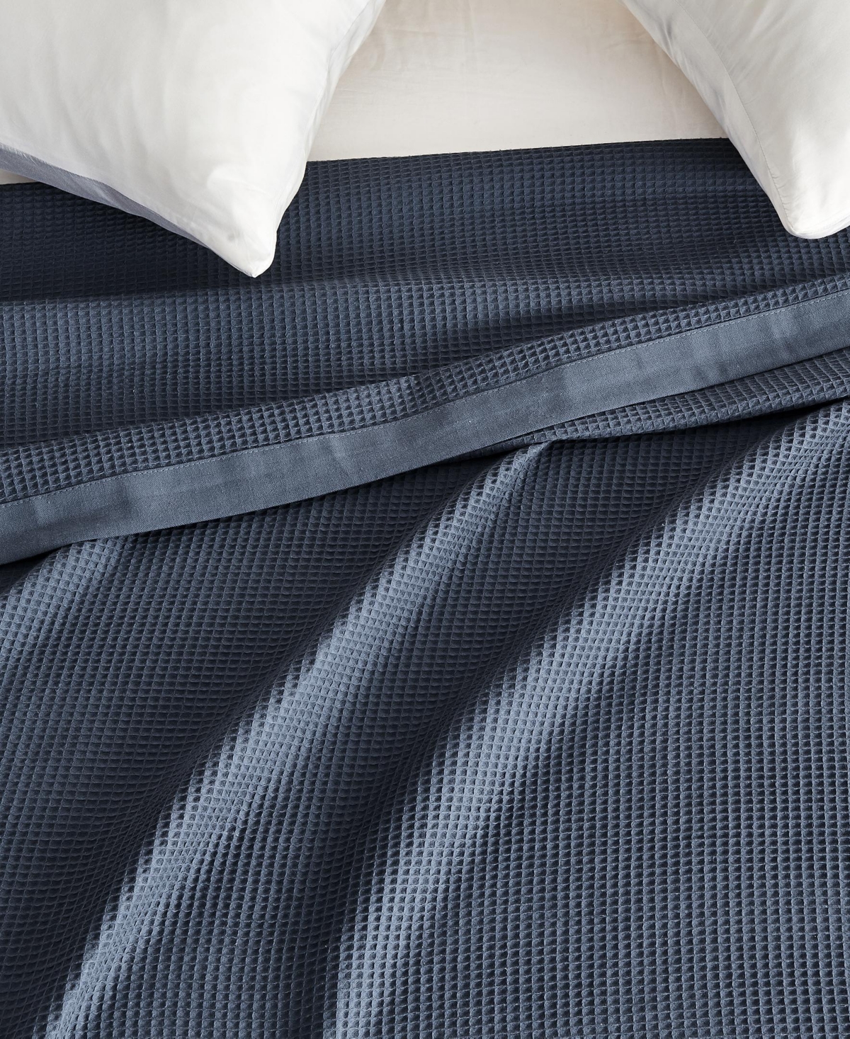 Linery & Co. Lightweight Waffle Weave Summer Bedding Cotton Throw Blanket