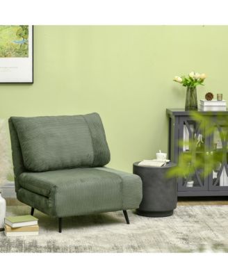 Accent Table with Concrete Finish, Round Side Table, Dark