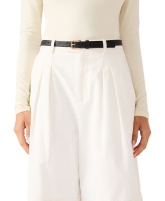 Women's Seasonal Straw 3- Pc Reversible Belt