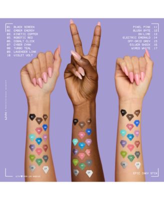 Epic Inky Stix Mechanical Cream Gel Eyeliner, 0.003 oz.