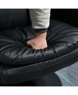 Swivel Recliner with Ottoman Reclining Chair and Footrest