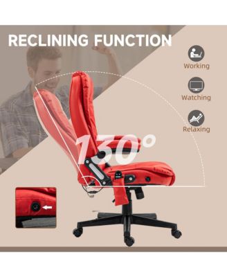 High-Back Vibration Massage Chair, Heating Office Chair,