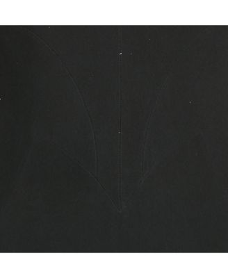 Women's Crepe V-Neck Midi Dress