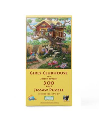 Girls Clubhouse a 300 piece Jigsaw Puzzle for Adults