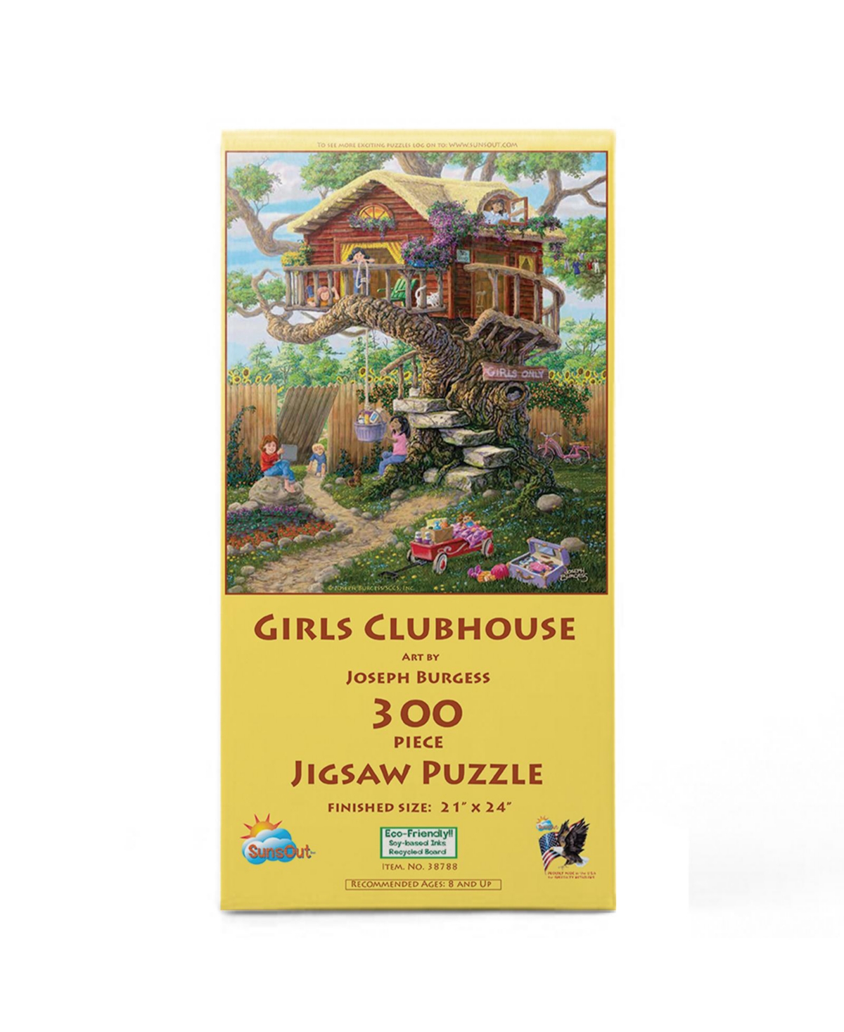Girls Clubhouse 300 piece Jigsaw Puzzle for Adults