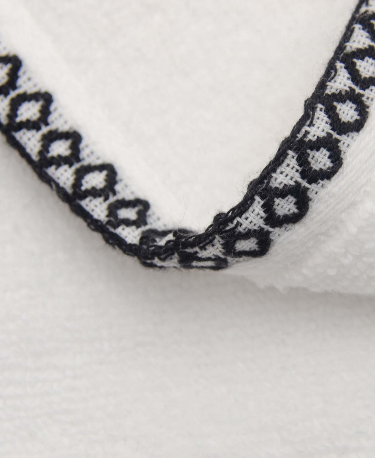 Linery & Co Quick-Dry Cotton Decorative Border 6 Piece Towel Set