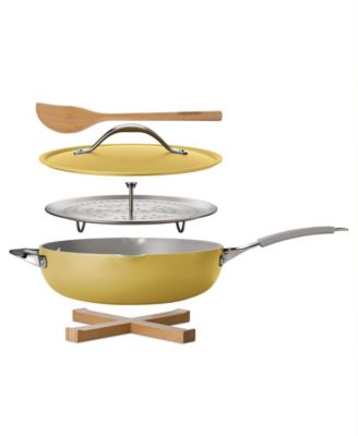 All-in-One Forged 5-Pc. Aluminum Ceramic Jumbo Cooker Set