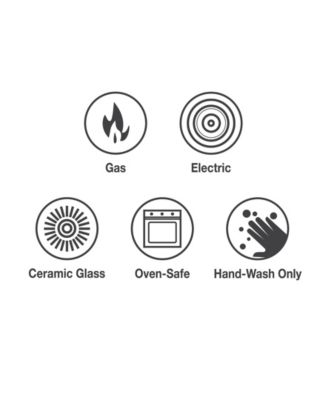 Bestow Enameled Cast Iron 12" Skillet with Lid