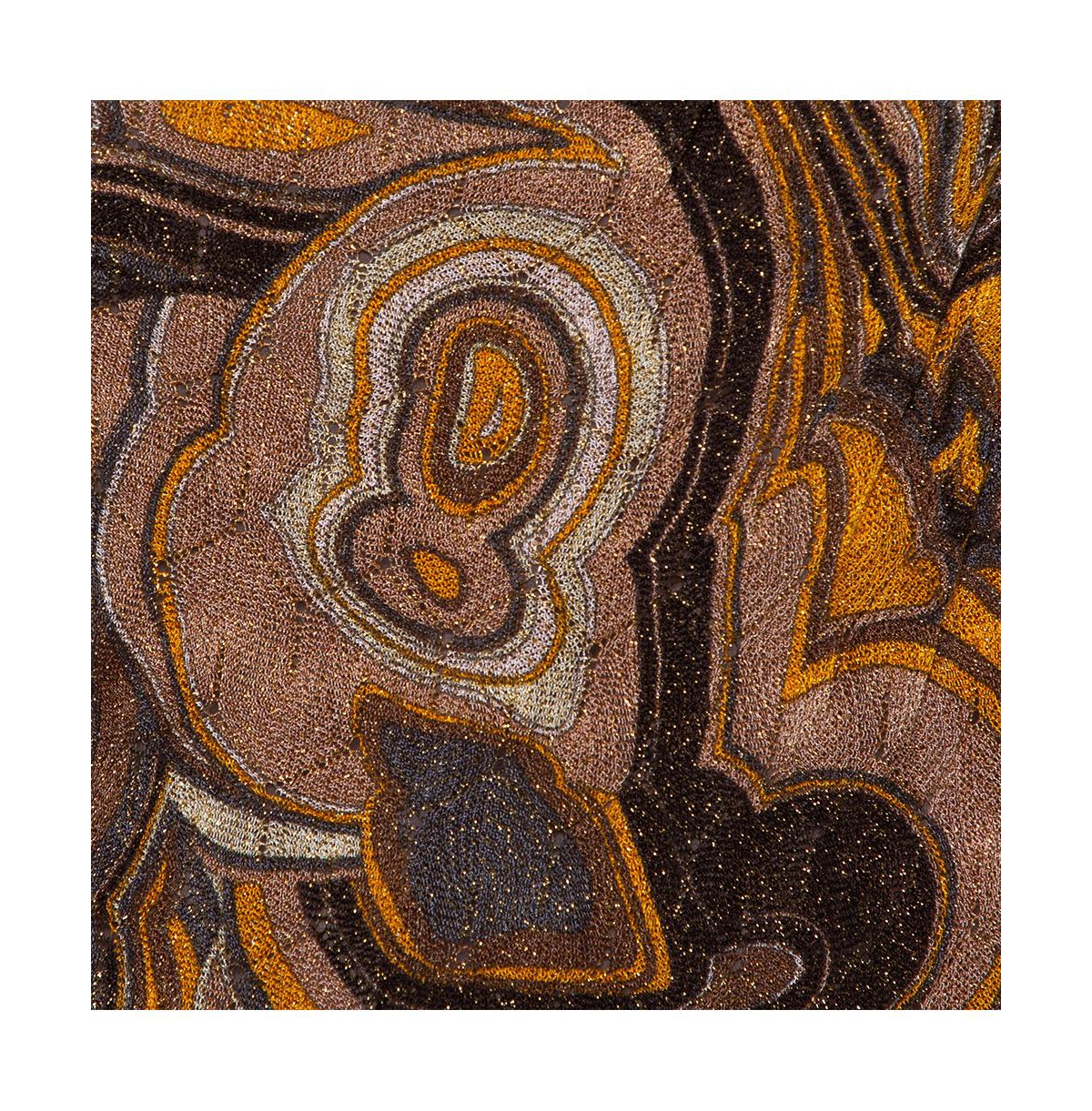 Pre-Owned Missoni Women's Multicolor Lurex Knit Bead Embellished Tunic