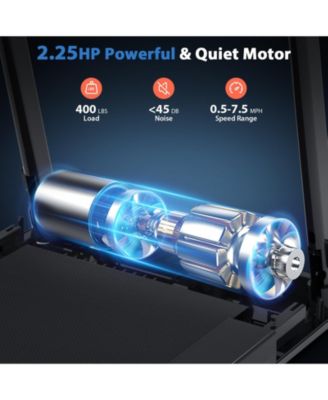 Walking Treadmill for Seniors, 300 lbs Capacity, Easy Walk Exercise Machine for Home Use