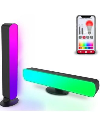 Monster RGB+IC Color Flow Smart Light Bar Pair – 2 Pack