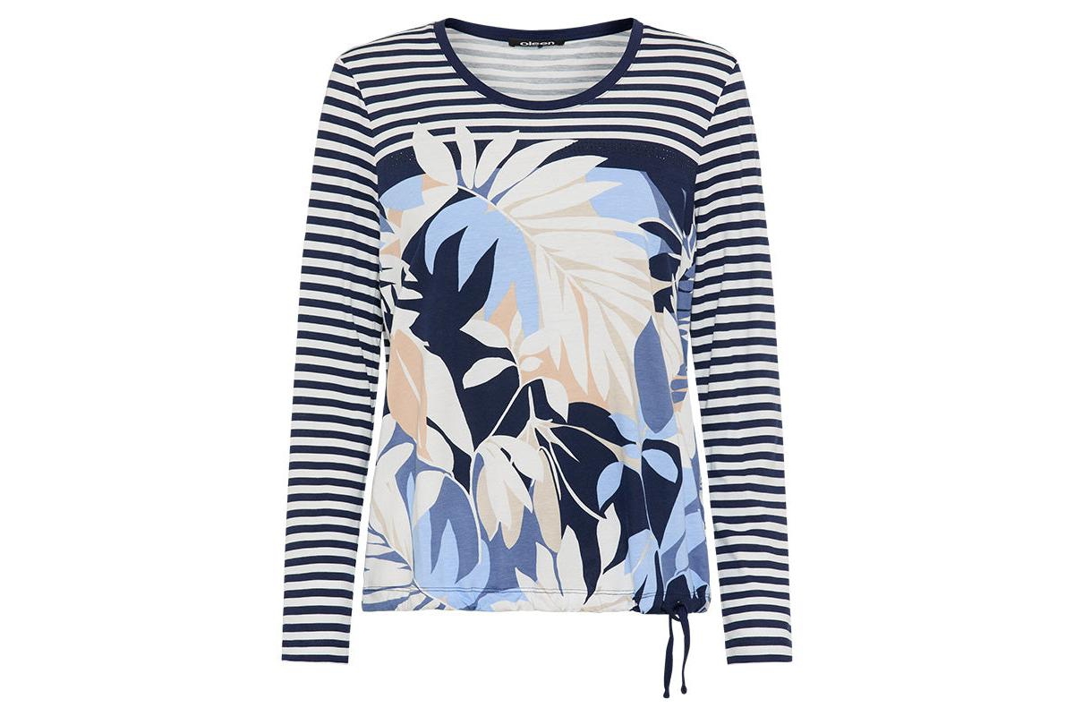 Olsen Women's Panneaux Print T-Shirt