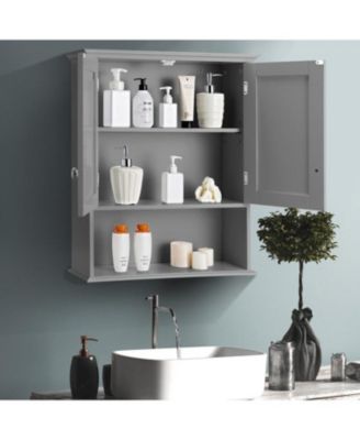 Smart 3-Tier Bathroom Organizer - Rust Proof Cabinet with Quick Installation & Modern