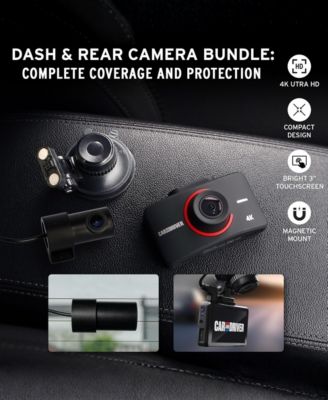 4K Dual Dashcam System with Front &amp; Rear Cameras