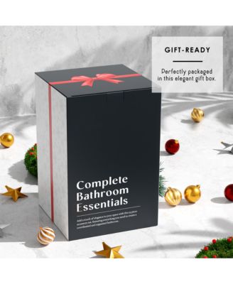 Complete Holiday Bathroom Decor & Accessory Set